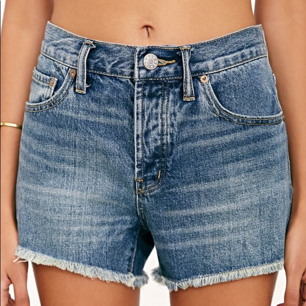 Urban Outfitters BDG Mid Rise Breezy Jean Shorts